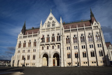 Fototapeta na wymiar Budapest - Hungarian Parliament
