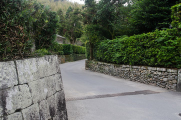 Chiran samurai residence area in Kagoshima prefecture japan