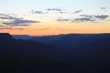 Sonnenuntergang Grand Canyon