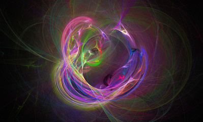 abstract fractal background