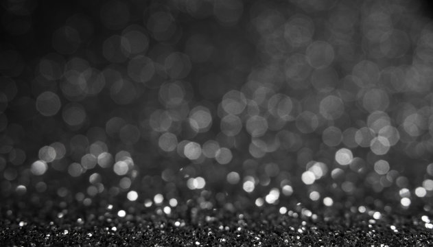 Gray lights and gray bokeh background for Valentine's day, event and party concept