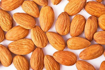 Fresh raw almond. Organic healthy snack