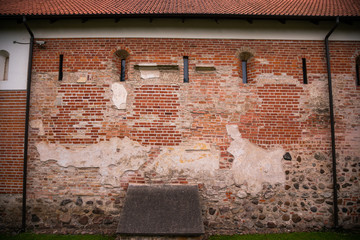 Old brick wall in a background image