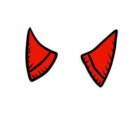 Devil Horns Doodle