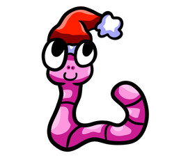 Happy Christmas Worm