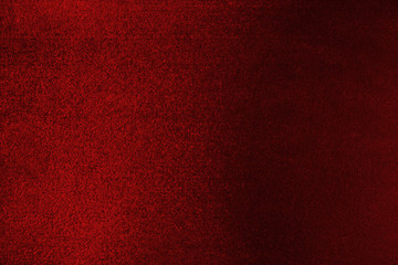 Bright red fleecy background/ Bright red fleecy background with a metallic sheen