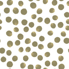 Continuous Pattern Polka Dot Mostly desaturated dark yellow.