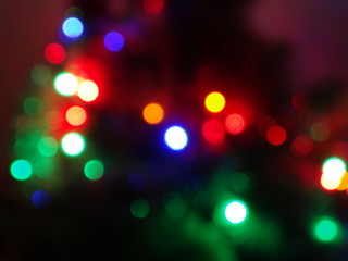 Christmas Tree Lights in a Jar