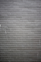 Muro in mattoni grigi