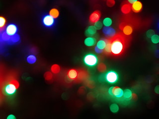 Christmas Tree Lights in a Jar