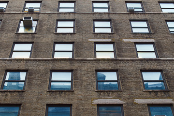 Office builidng exterior in New York City, USA