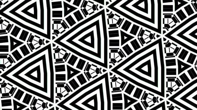 Black and white lines geometry background