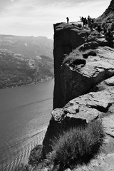Pulpit's rock (Preikestolen) in Norway
