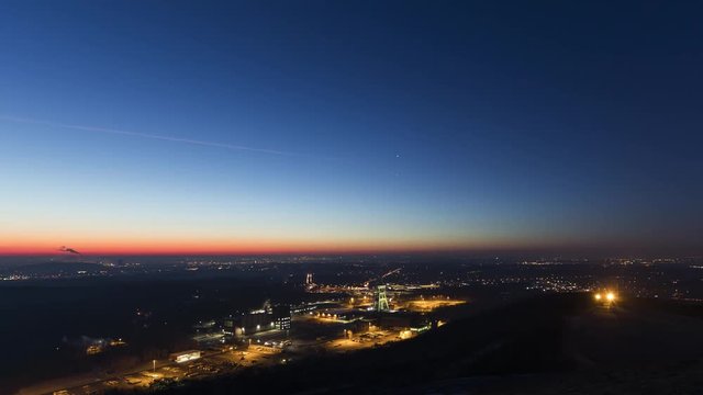 Sonnenaufgang Ruhrgebiet