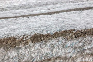 Photography great Aletsch Glacier