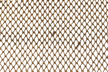 Rope Net with knots Isolated, Fishnet - Powered by Adobe