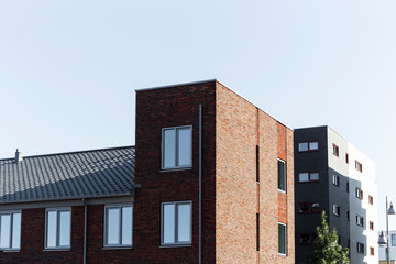 Modern dutch residential architecture in Apeldoorn centrum.