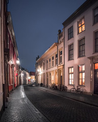 Night photography in Bergen op Zoom, The Netherlands