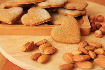 Nuts and Gingerbread Cookies