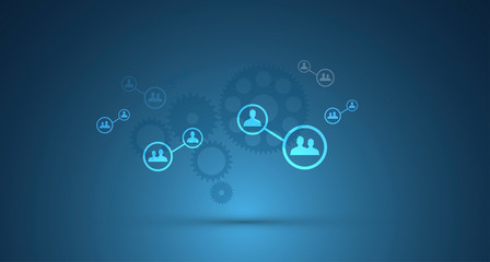 ingranaggio, business, macchina, concetto