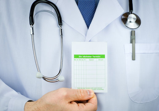 Ihr n&auml;chster Termin beim Arzt