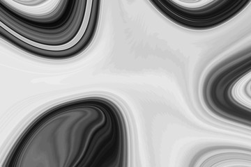 The texture of white and black marble for a pattern of packaging in a modern style. Beautiful drawing with the divorces and wavy lines in gray tones for wallpapers and screensaver.