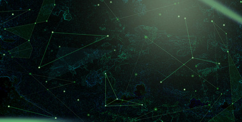 dark green texture. space