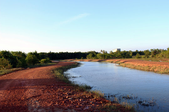 landscape with river