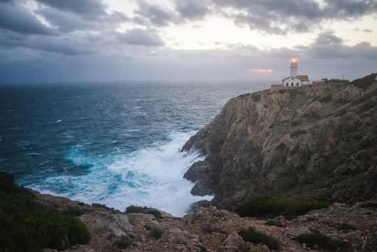 Far de Capdepera lighthouse, Mallorca, Spain