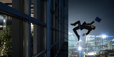 Up and up to the top. Mixed media