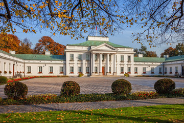 Belweder Palace in Warsaw - obrazy, fototapety, plakaty