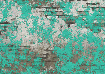 grunge wall brick plaster background