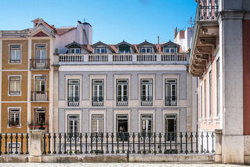 Typical houses in Lisbon