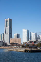 大さん橋から横浜みなとみらい