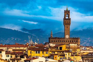 Fototapeta na wymiar Palazzo Vecchio, Florence, Italy