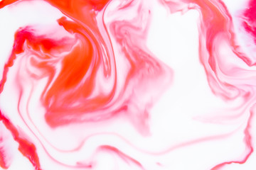 Orange bright fire red marble texture photo design background