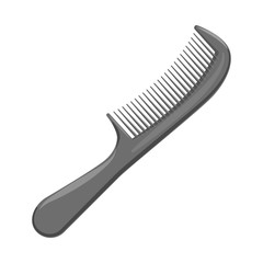 Vector illustration of brush and hair logo. Collection of brush and hairbrush stock symbol for web.