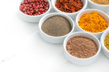 Parsley herb isolated on white background.