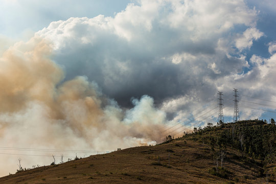 Bushfire Near Esk, Queensland