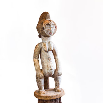 African ethnic wood carving from TANZANIA