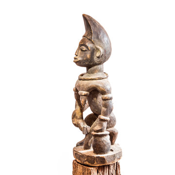 African ethnic wood carving from FANG ethnic - GABON
