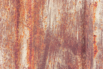 Old rusty metal surface close-up