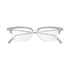 Isolated object of glasses and frame sign. Collection of glasses and accessory stock symbol for web.