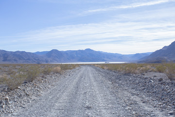 Landscape of death valley 