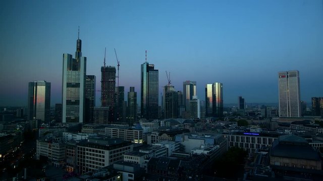Frankfurt at Sunrise