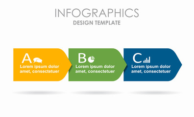 Infographic design template with place for your data. Vector illustration.