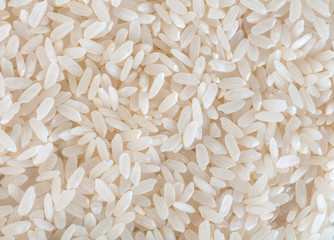 rice groats background, close-up, top view