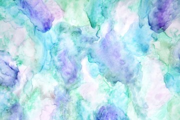 A watercolor background