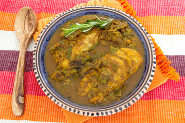 tajine de poulet 