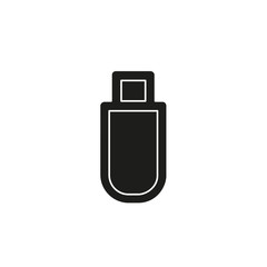 pendrive sign illustration, usb icon - technology connection symbol